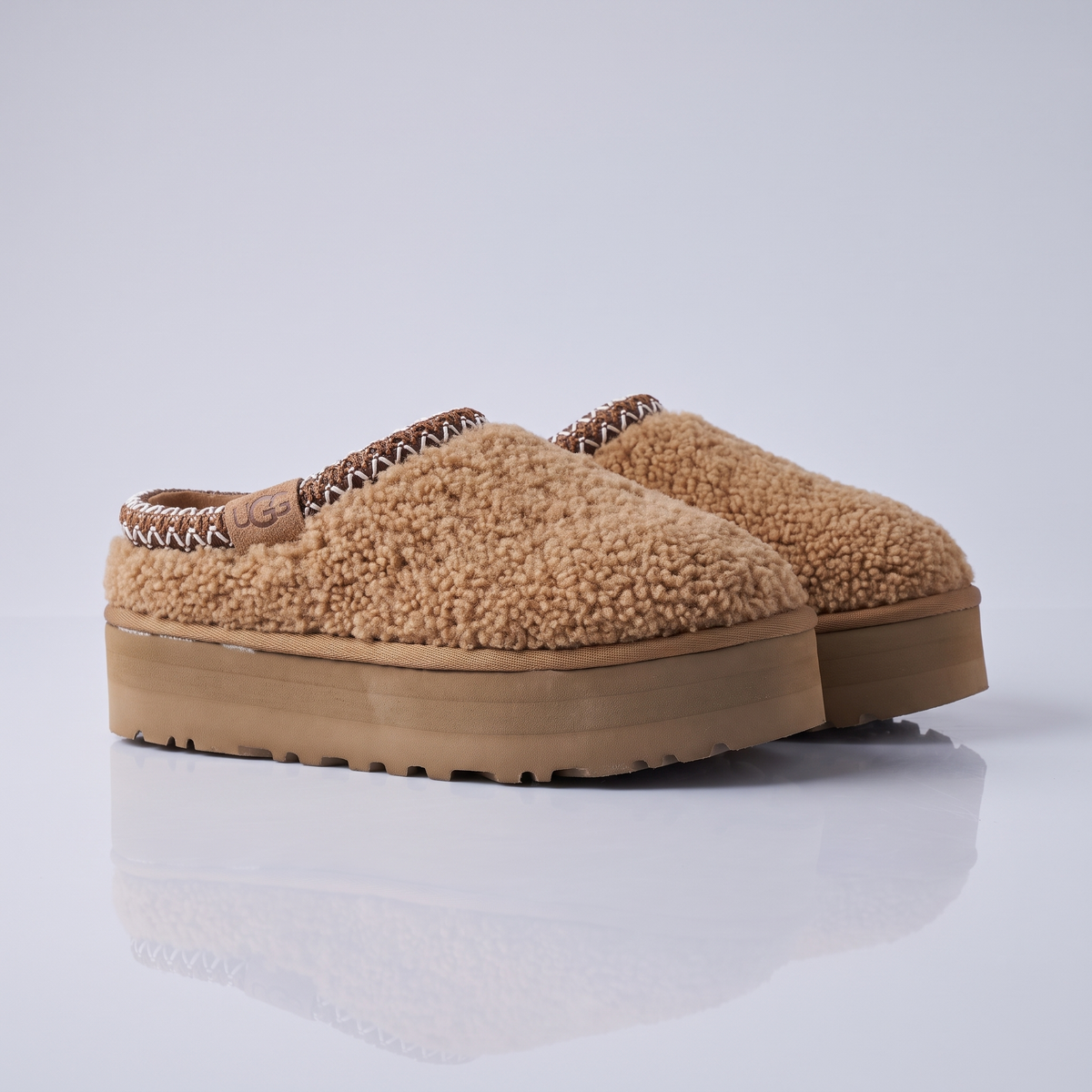 TAZZ Slipper Maxi Curly (Chestnut)