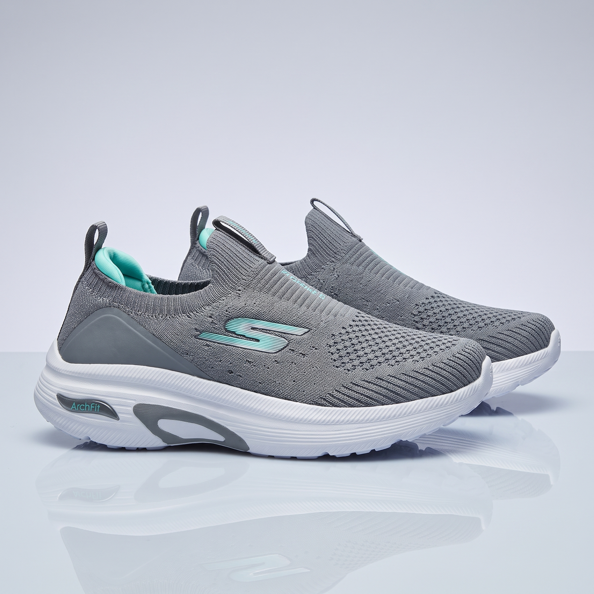 Women Skechers Performance Slip On (Grey)