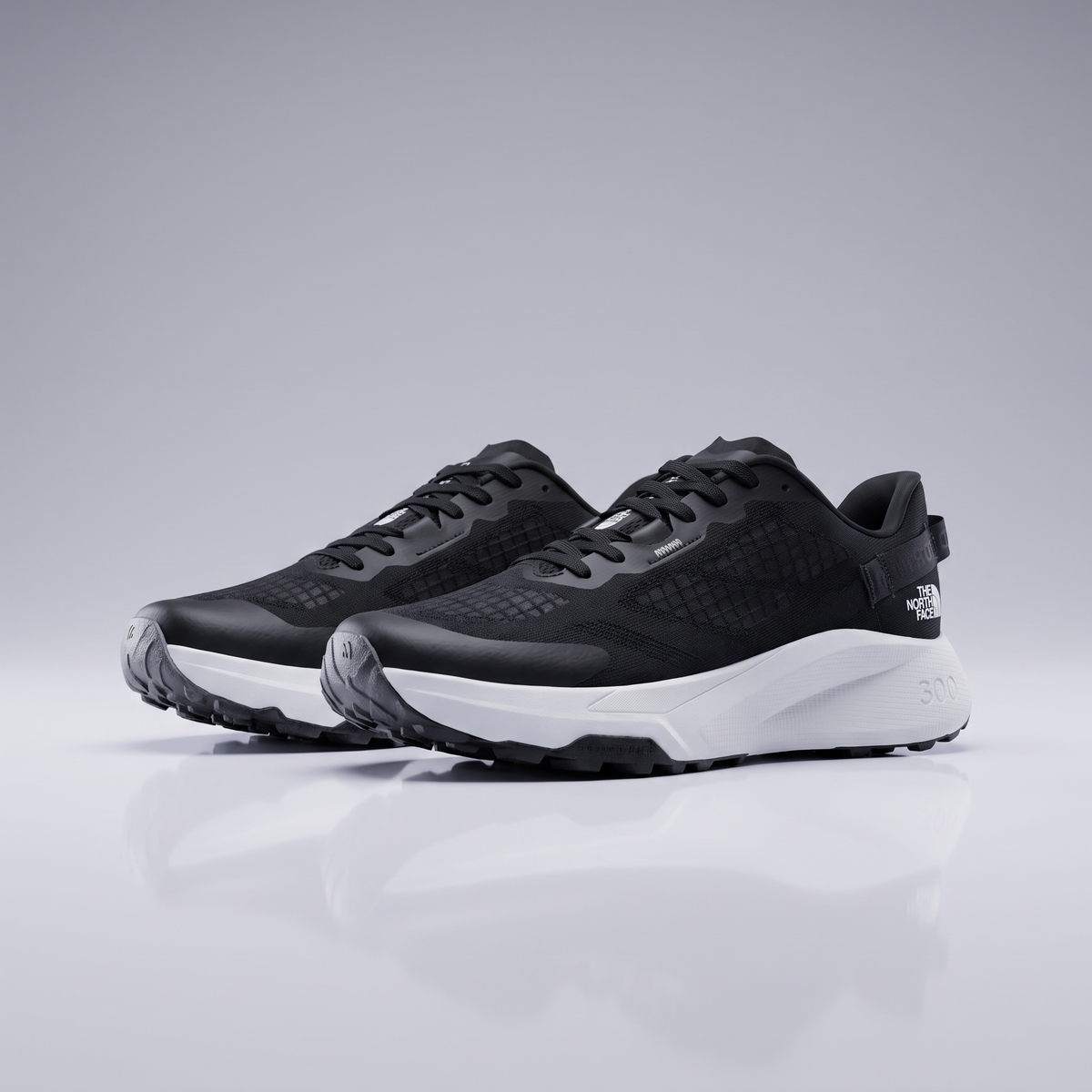 Men North Face Altamesa 300 trail (Black*White)