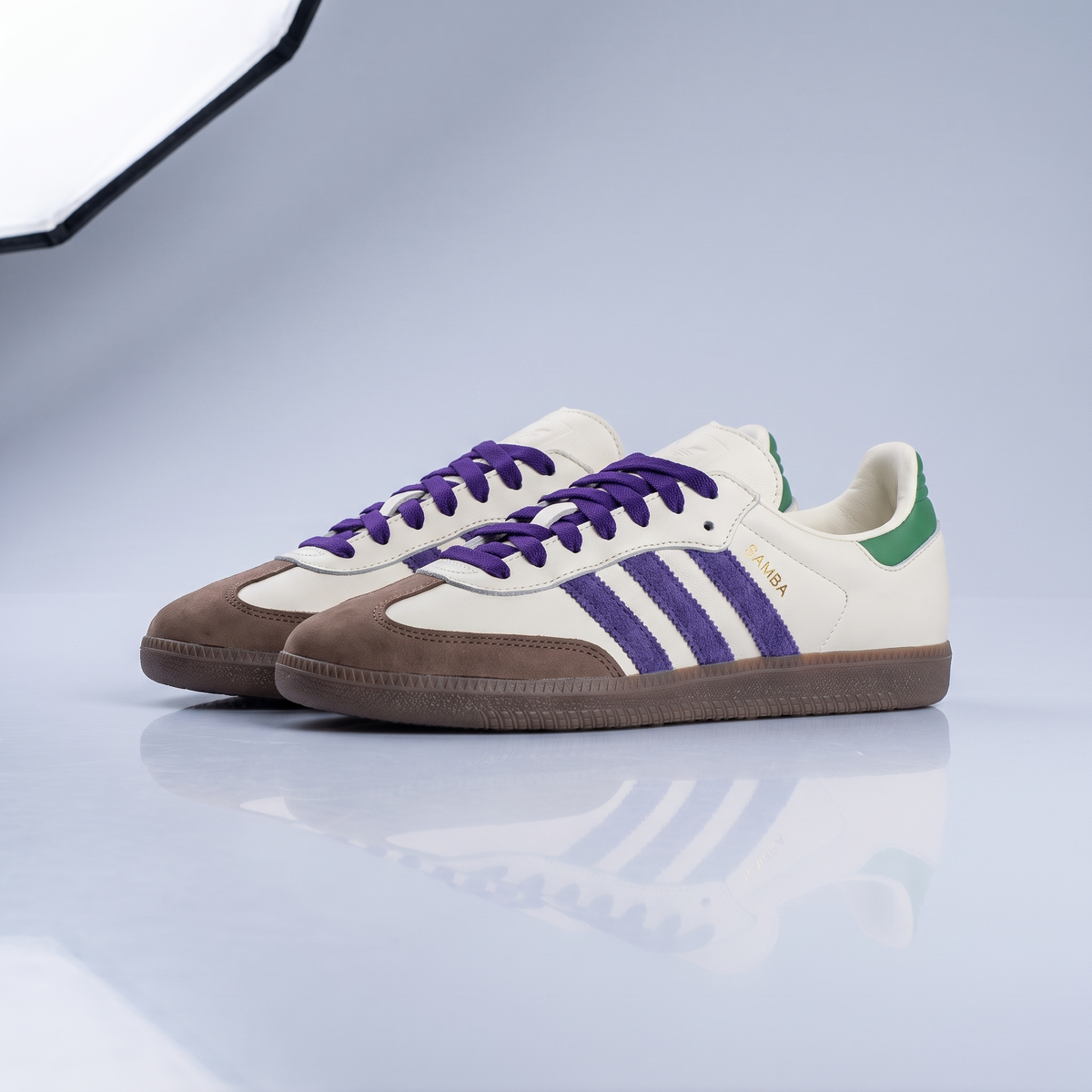Men Samba Og Collegiate (Purple Preloved Green)