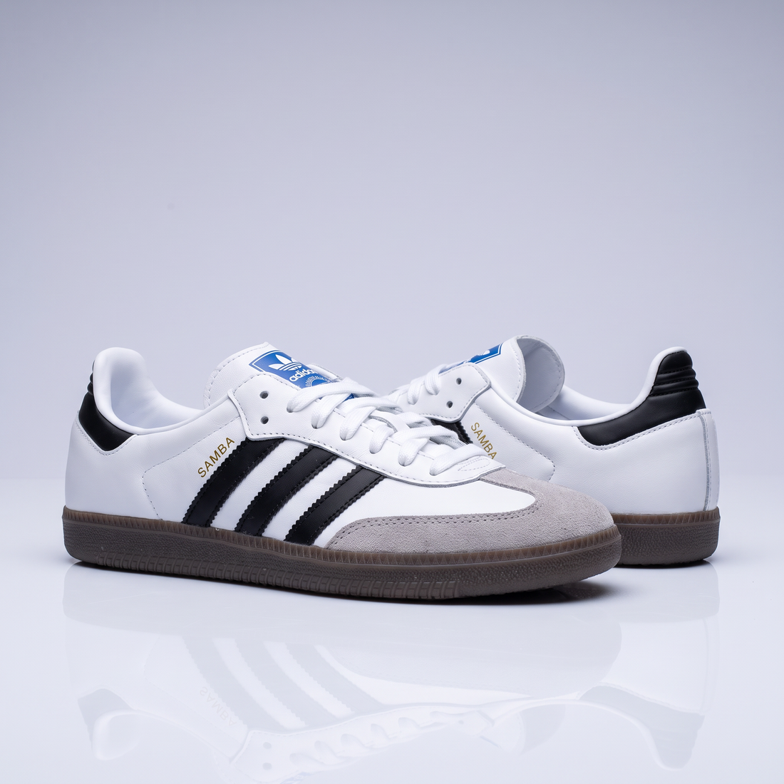 (Women-Men)Samba Sneakers-2 (White)