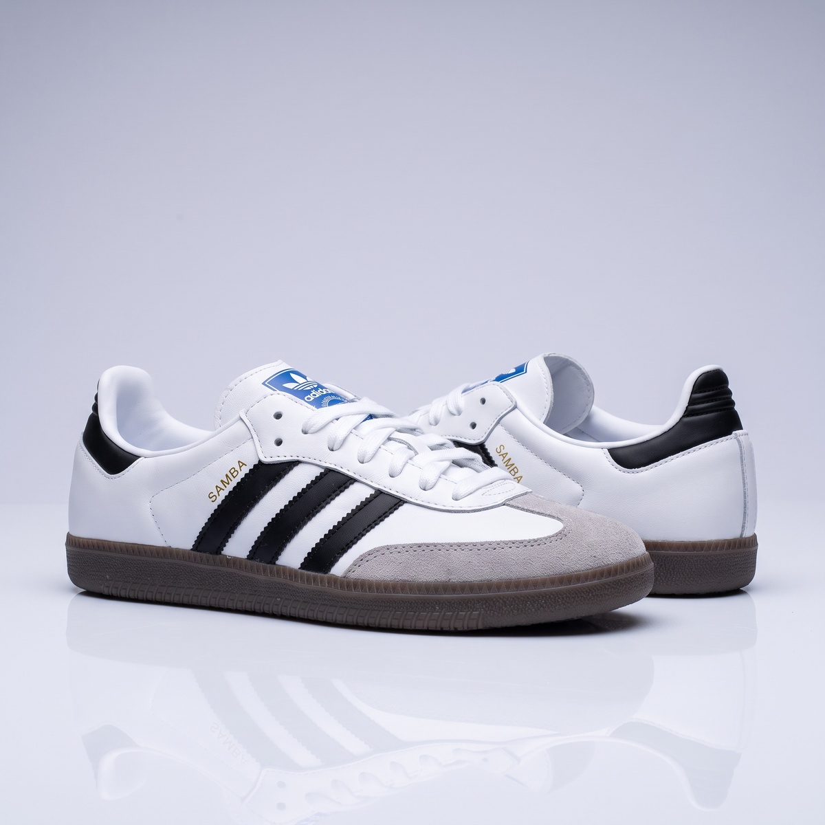 (Women-Men)Samba Sneakers-2 (White)