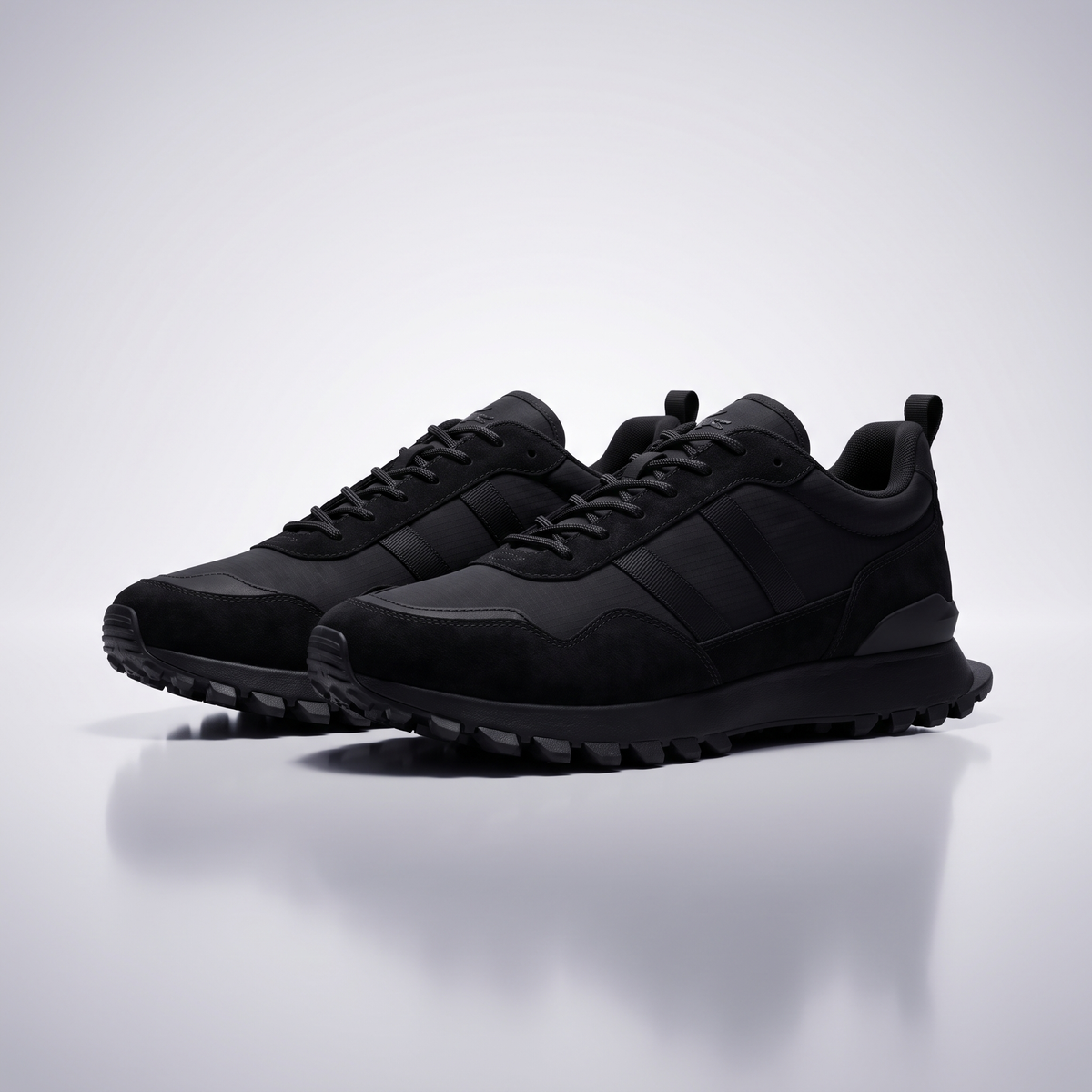 Men Elite Active Trainers (Full Black)