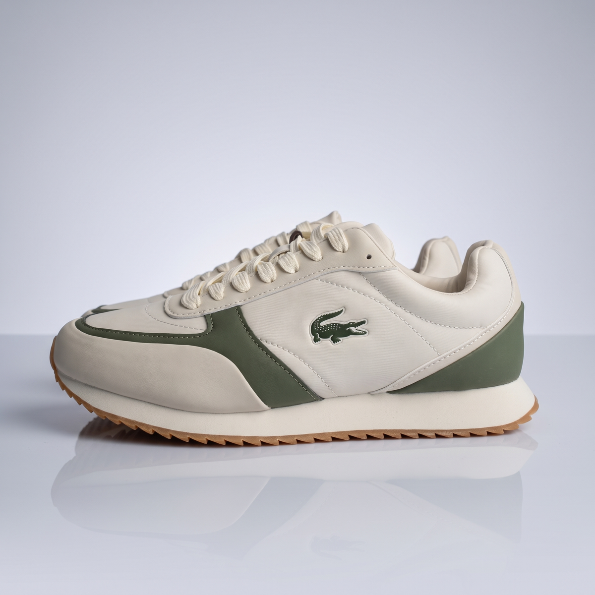 Men L-Spin Deluxe Retro (Beige*Oil Green)
