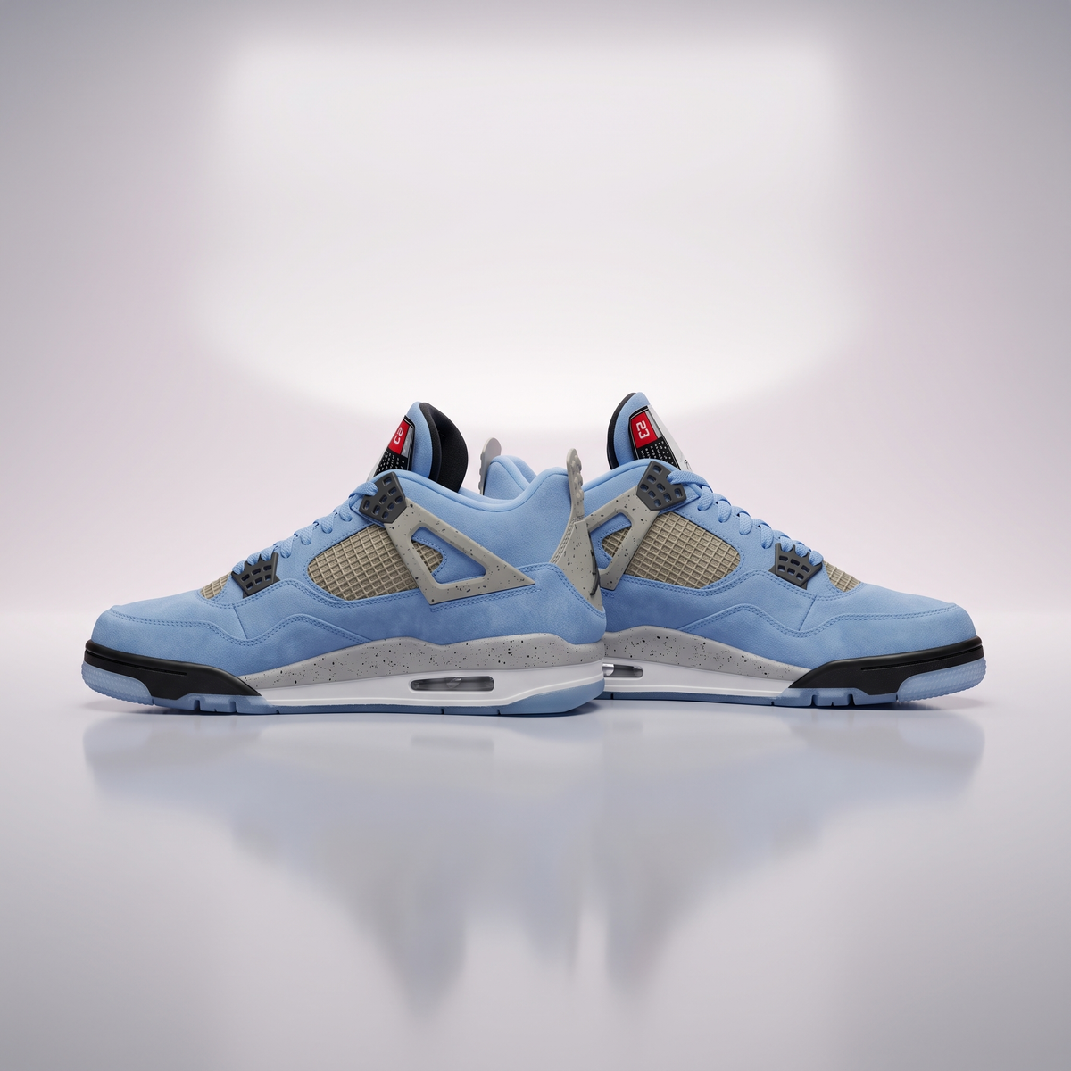 Air Jordan 4 (Blue*Grey)