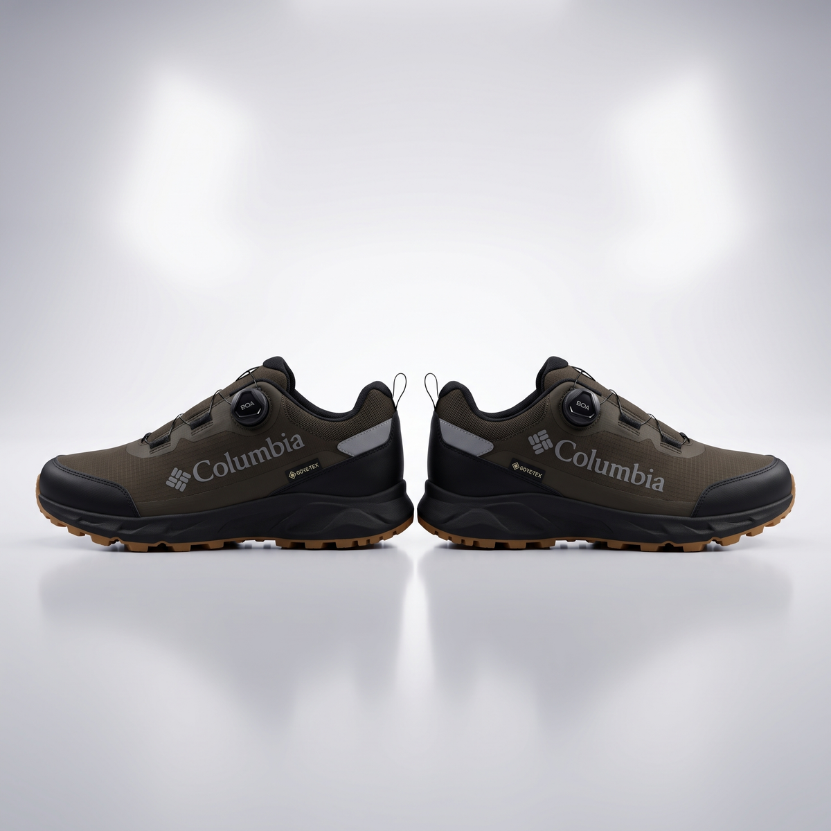 Men Columbia GTX BOA (Dark Brown With Black accents)
