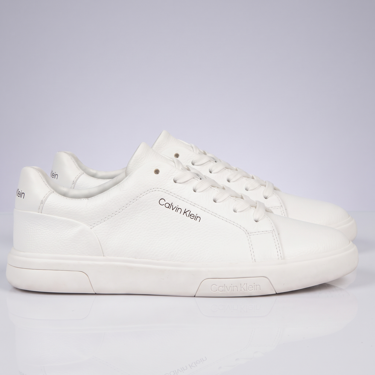 Men CK Flat Sneaker (White)