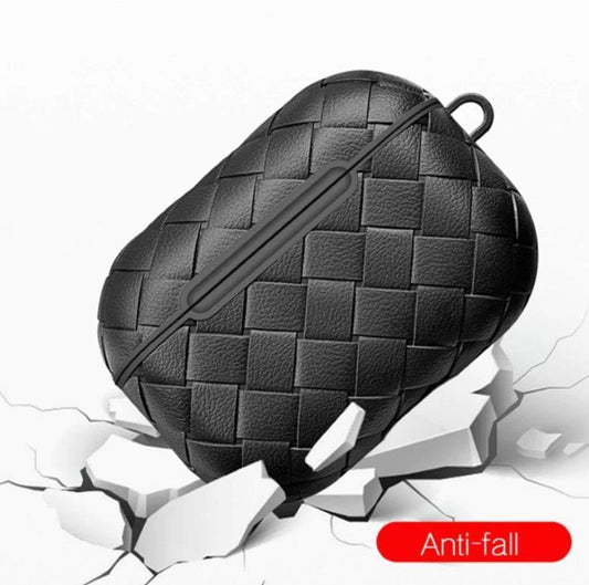 Spoofs Airpod Casing Cross Leather Mixed Airpod Casing Pro