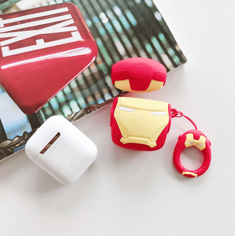 Spoofs Airpod Casing Iron man Airpod Casing