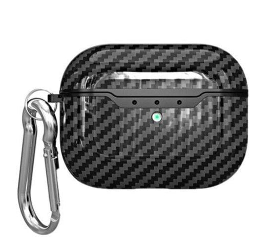 Spoofs Airpods Black Fiber Airpod Casing Pro