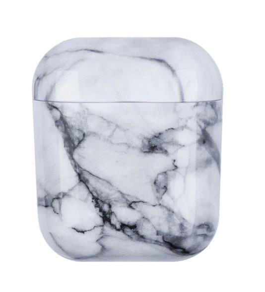Spoofs Airpods Black & White Marble Airpod Casing 1,2