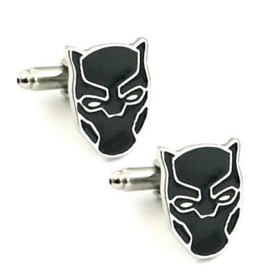 Spoofs Cufflinks Black Panther Cuff links