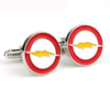 Spoofs Cufflinks Flash Cuff links