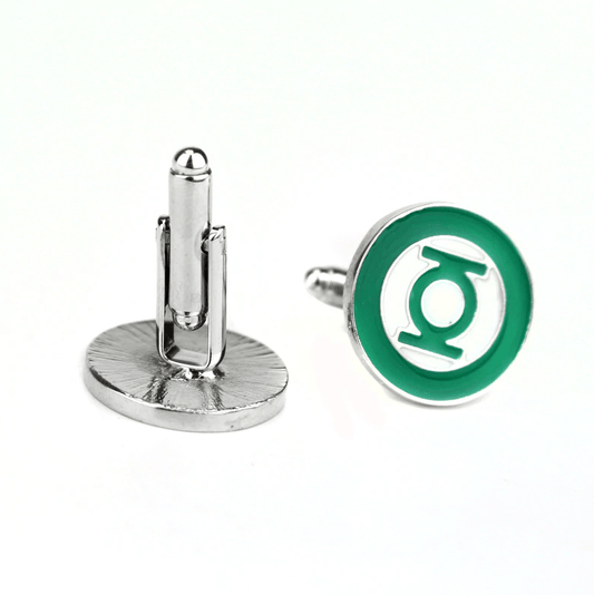Spoofs Cufflinks Green Lantern Cuff links