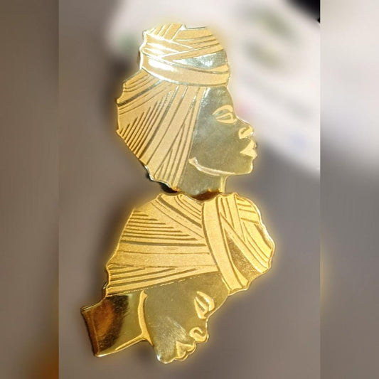 Spoofs Earrings Handmade Gold Plated 18 Karat Earring 110