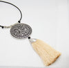 Spoofs Female Necklaces Circle Bohemian & Feather Necklace
