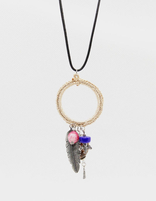 Spoofs Female Necklaces Dangling Bohemian Art Necklace