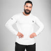 TAUR Men Sweatshirt TAUR Sleeved T-Shirt White