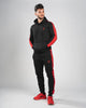 TAUR Men Sweatshirt TAUR Training Suit Red in Black