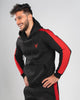 TAUR Men Sweatshirt TAUR Training Suit Red in Black