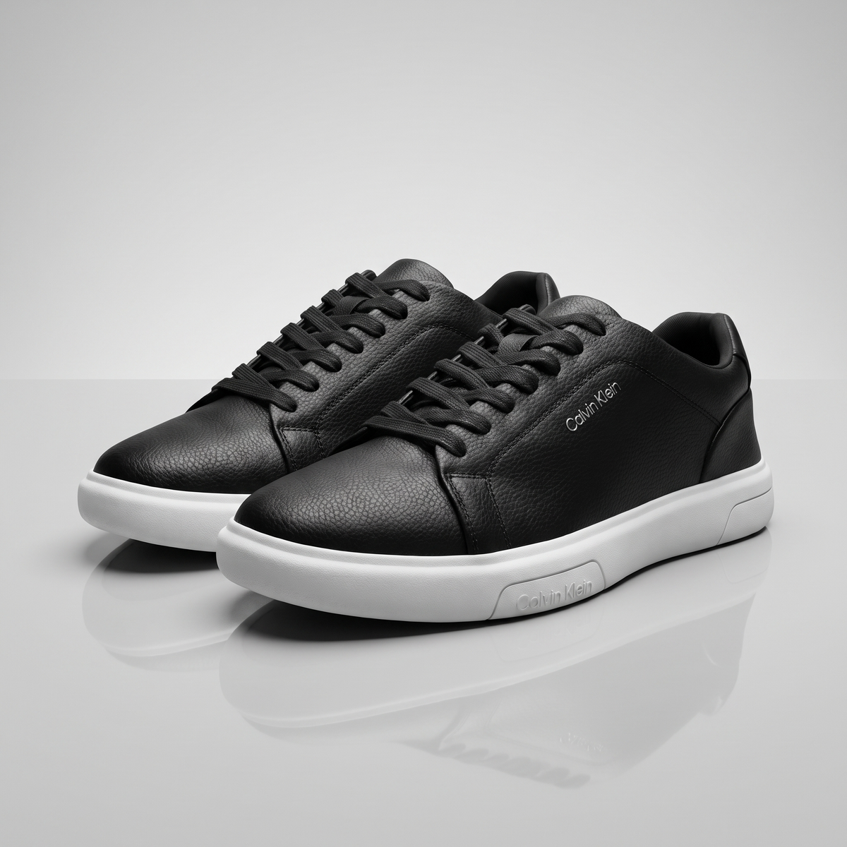Men CK Flat Sneaker (Black)