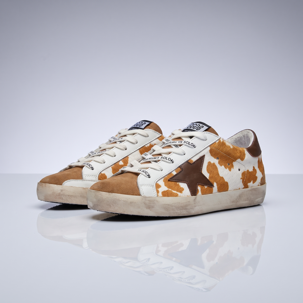 Women Super Star Brown Camo Print