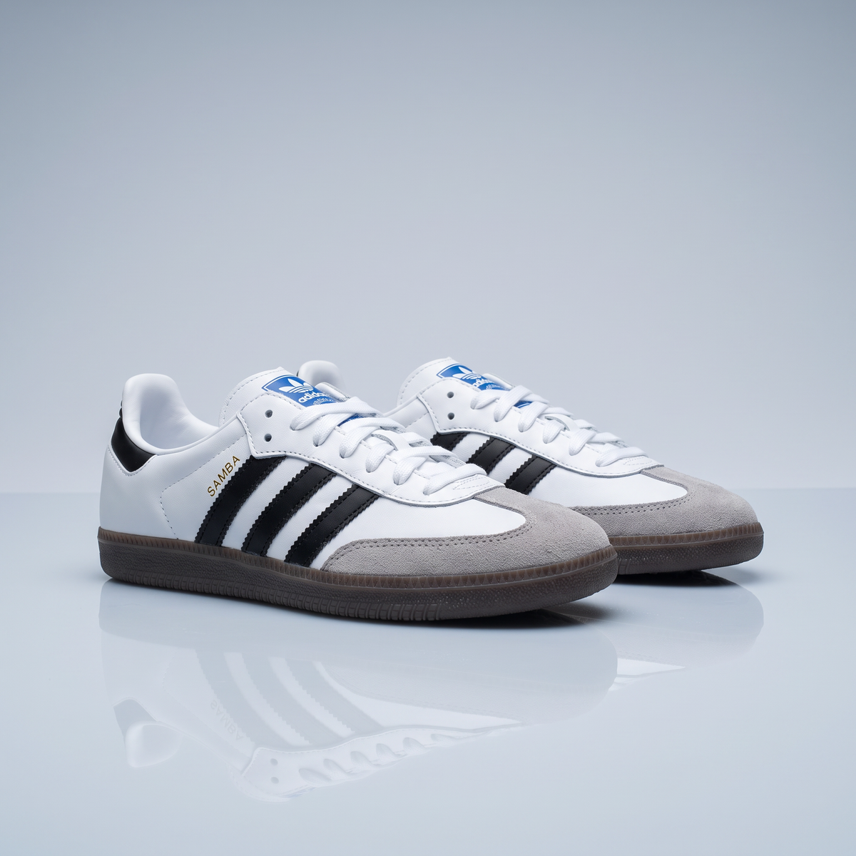 (Women-Men)Samba Sneakers-2 (White)
