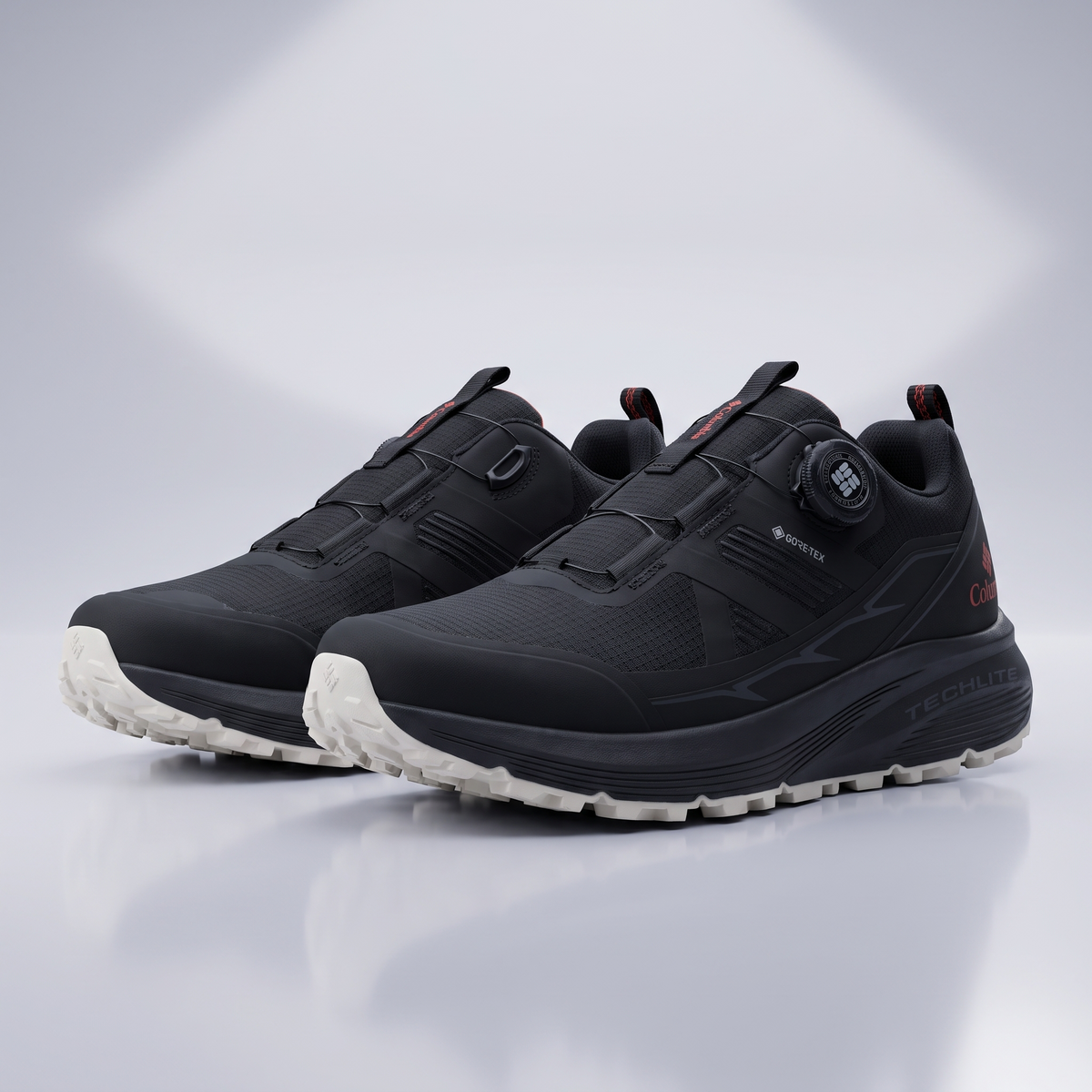 Men Columbia GTX BOA (Black With White Accents)