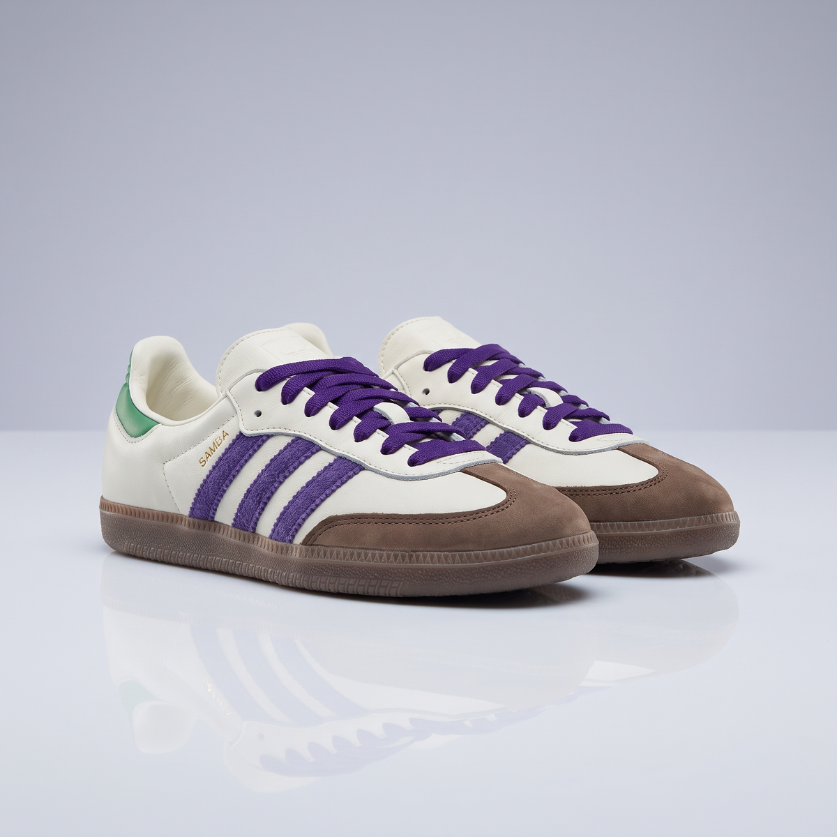 Men Samba Og Collegiate (Purple Preloved Green)