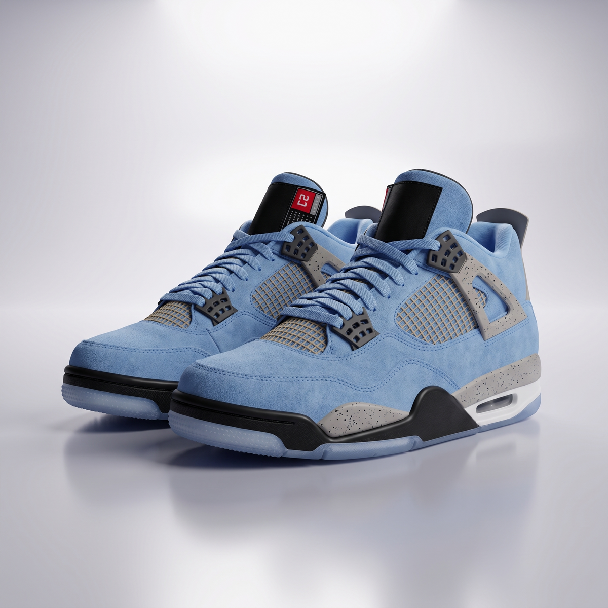 Air Jordan 4 (Blue*Grey)