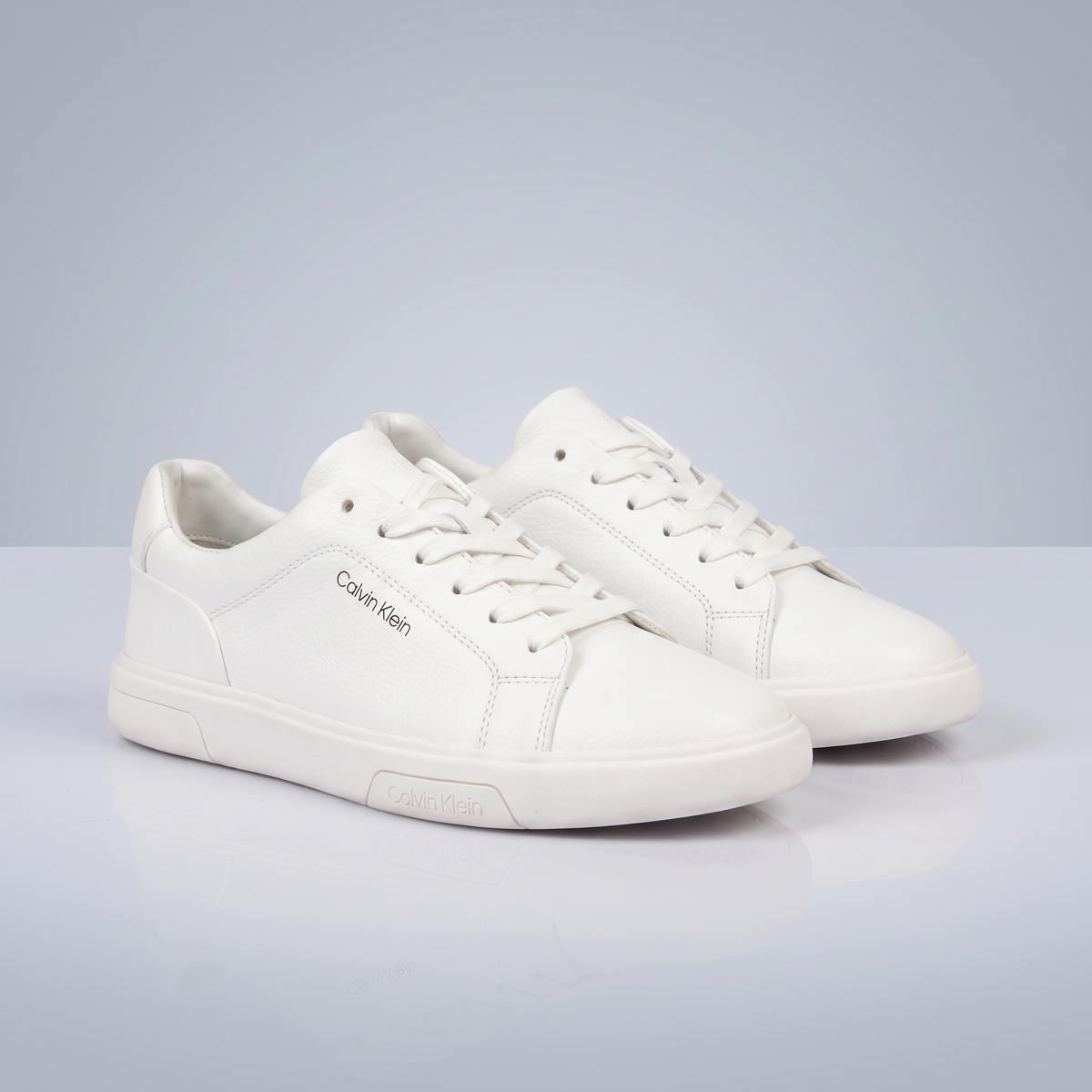 Men CK Flat Sneaker (White)
