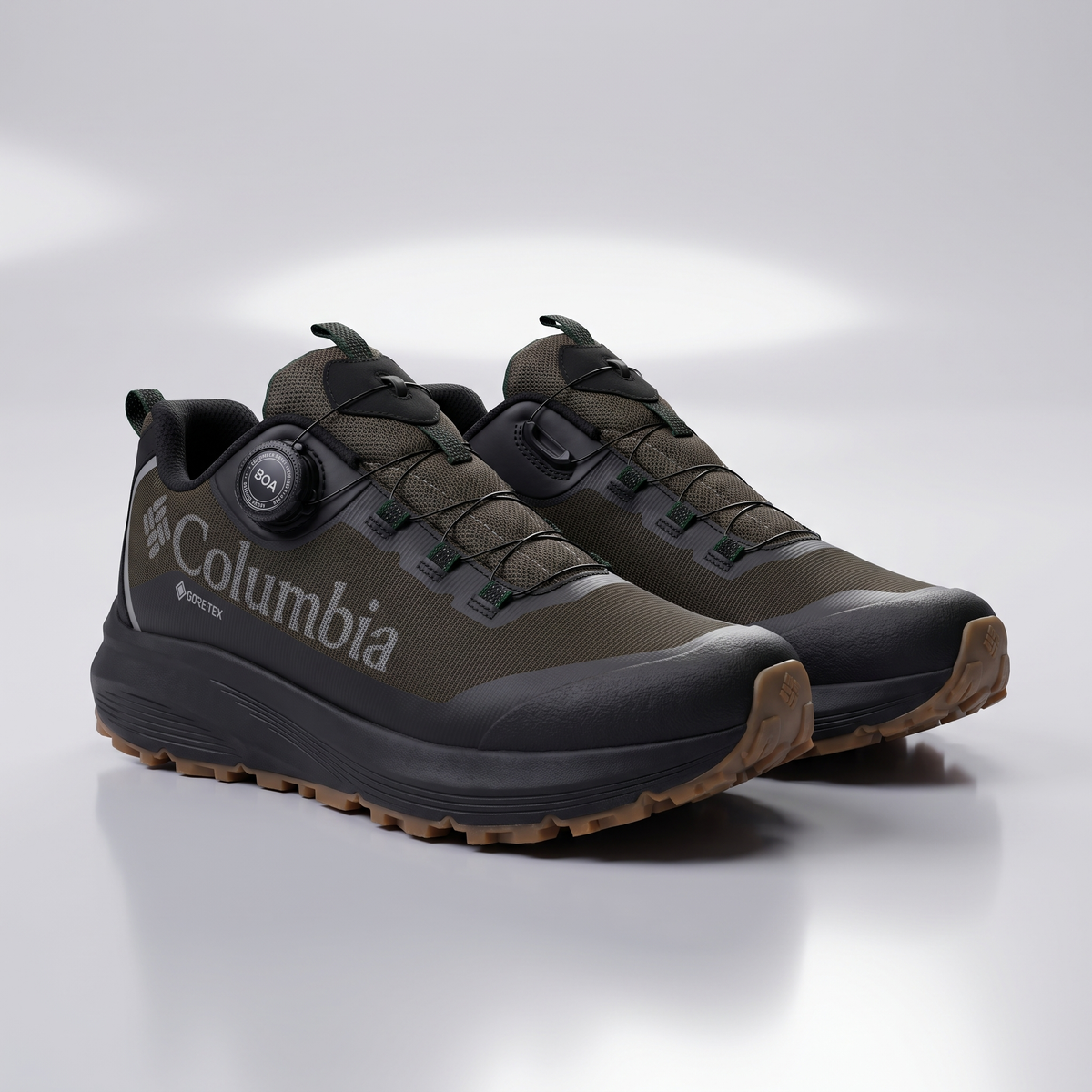 Men Columbia GTX BOA (Dark Brown With Black accents)