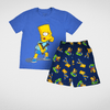 TOP-SECRET Pyjamas Top Secret Boys Summer Pajama - Simpson 1