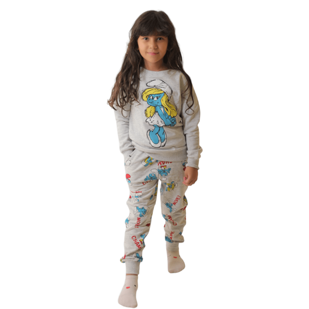 TOP-SECRET Pyjamas Top Secret Girls Pajama - Smurfs