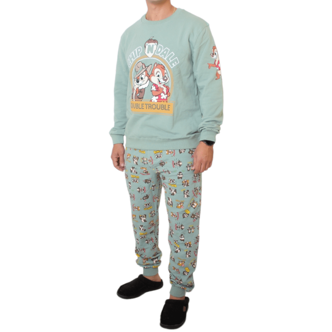 TOP-SECRET Pyjamas Top Secret Men Pajama - Chip n Dale