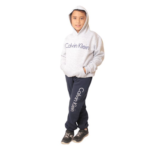 Winter23_KIDS Kids Jacket CK Teens Set Of Sweatshirt & Pants - Grey