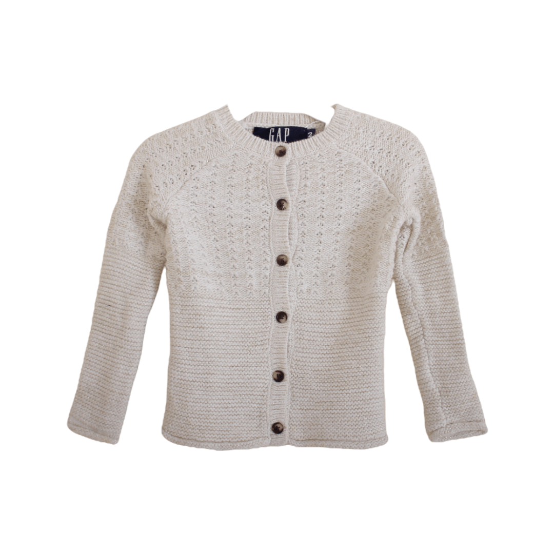 Winter23_KIDS Kids Jacket GAP Girls Pullover Standard Buttons(أطفال)