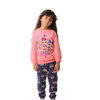 Winter23_KIDS Kids Jacket Girls Melton LOL Pajama - Pink