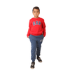 Winter23_KIDS Kids Jacket Kids Set Of Sweatshirt & Pants - Red