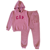 Winter23_KIDS Kids Jacket Teens Set Of Sweatshirt & Pants - Purple