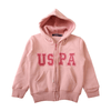 Winter23_KIDS Kids Jacket USPA Kids Jacket - Pink (أطفال)