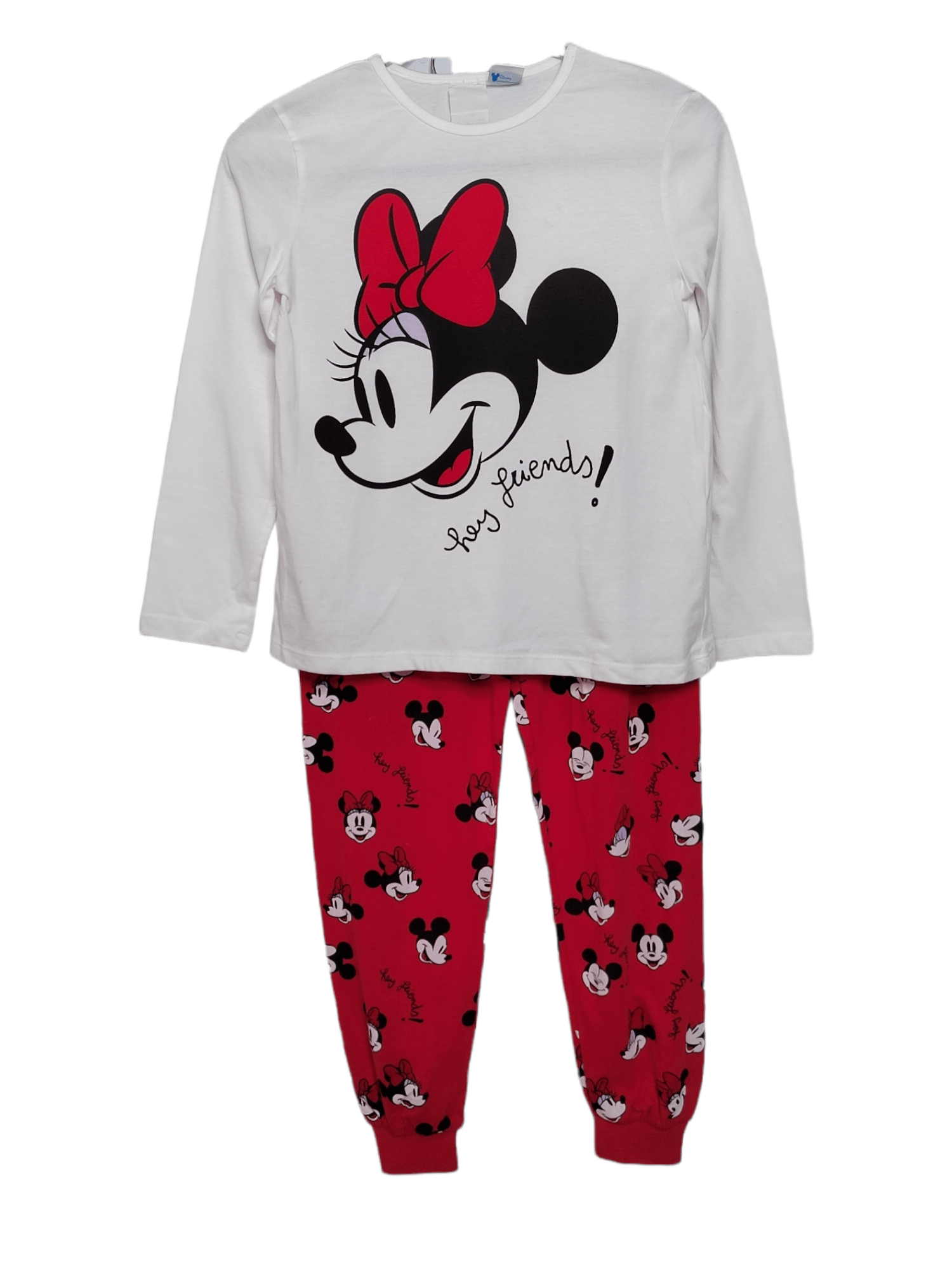 Winter23_KIDS Kids Pajama Girls Cotton Pajama - (Hey Friends)