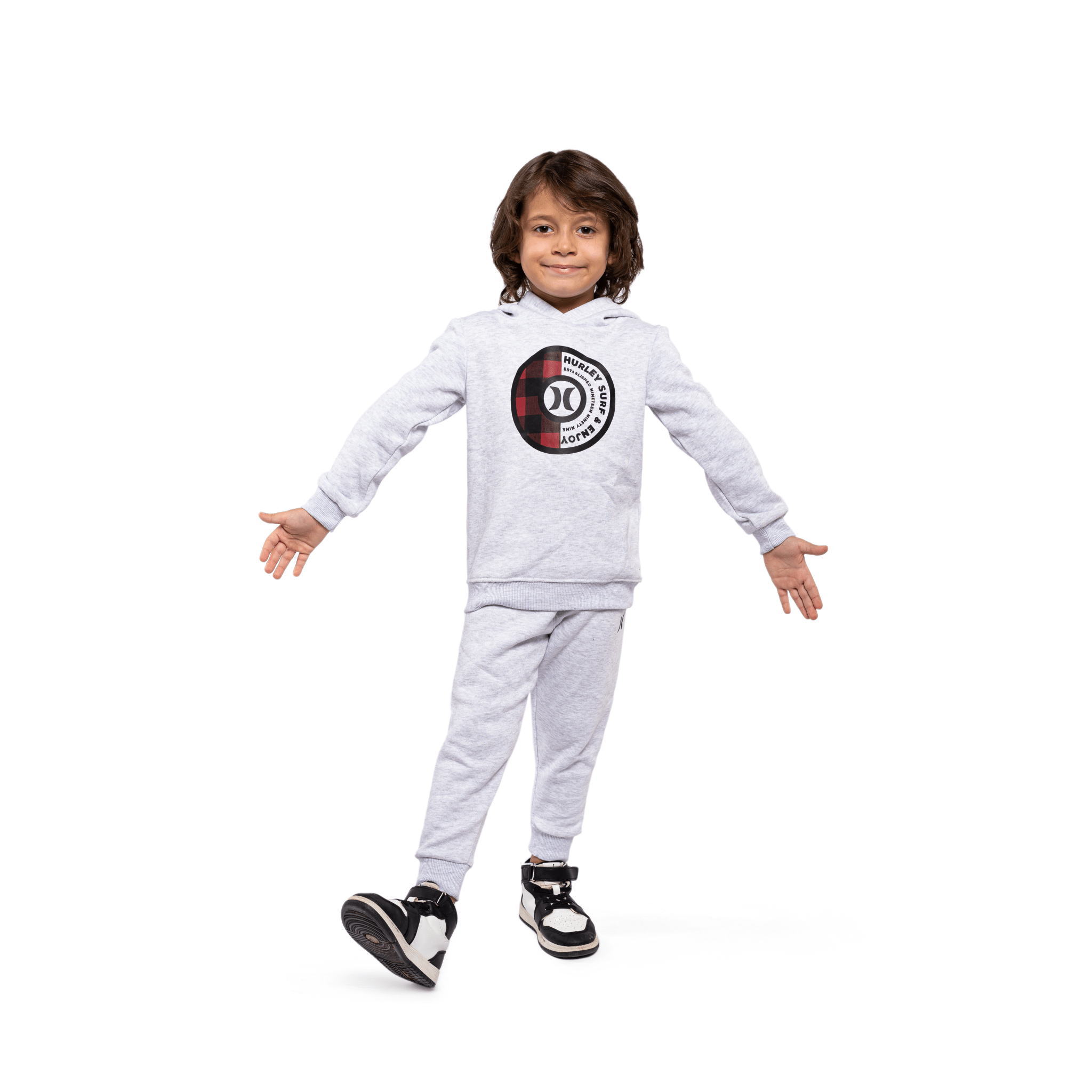 Winter23_KIDS Kids Training Set Kids Melton Training Set - Grey