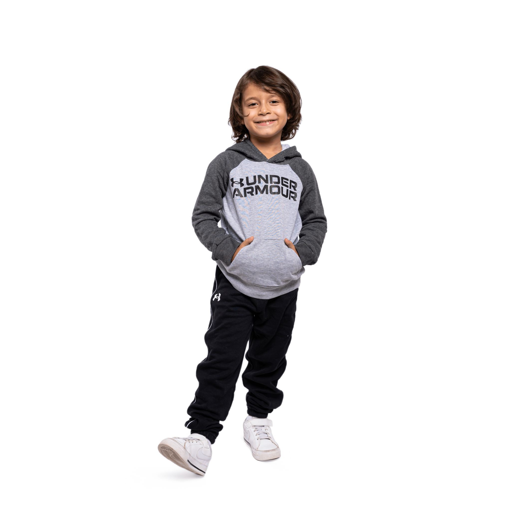 Winter23_KIDS Kids Training Set Kids Melton Training Set - Grey x Black