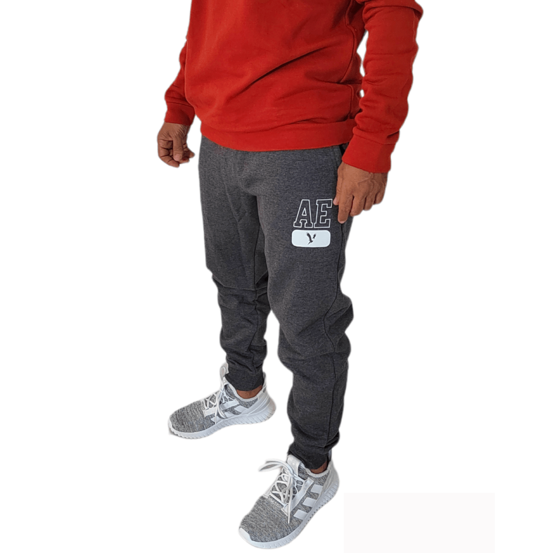 Winter23_MEN Men Pants Men Sweatpants - Grey