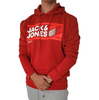 Winter23_MEN Men Sweatshirt Men Sweatshirt - Brick Red (white font)