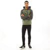 Winter23_MEN Men Sweatshirt Men Sweatshirt - Oil Green x Grey