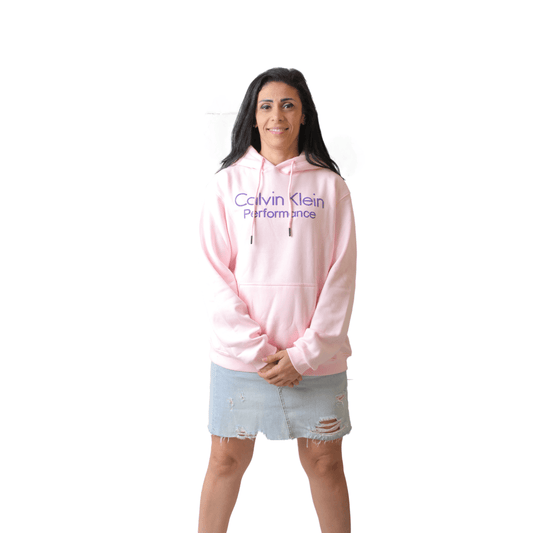 Winter23_WOMEN Women Pullover CK Women Hoodie (Oversized) - Pink