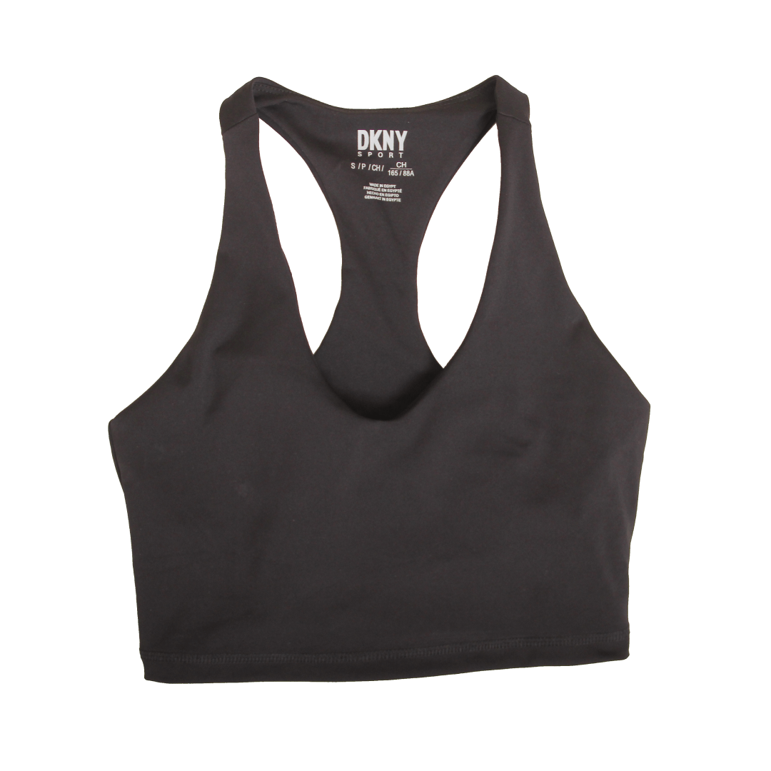 Winter23_WOMEN Women Pullover DKNY Sports Crop-top - Black