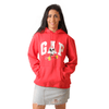 Winter23_WOMEN Women Pullover GAP X Mickey Women Hoodie (Oversized) - Red